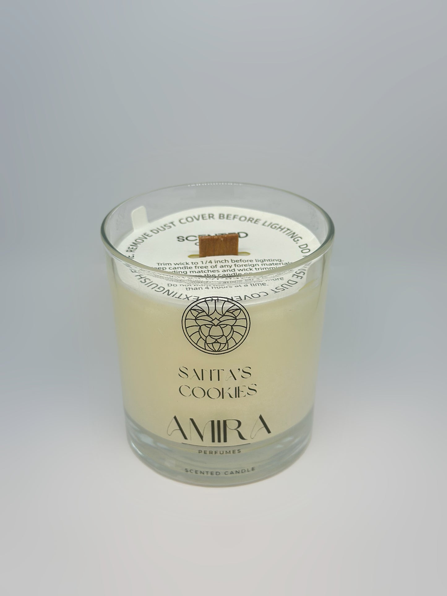 Ароматна соева свещ Santa's Cookies